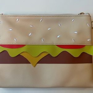 STUDIO DIY - Hamburger Clutch - never used